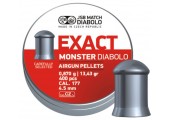 Пули для пневматики JSB Exact Monster Diabolo 4,5мм 0,87гр. (400шт) 