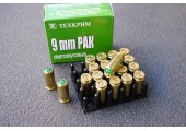 Патрон 9PАK 9x22 холостой, пистолетный Техкрим (20шт)