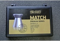 Пули для пневматики JSB Match Premium Light 4,5мм 0,475гр (200шт)