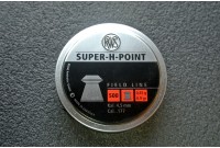 Пули для пневматики RWS Super-H-Point 4,5мм 0,45гр (500шт)