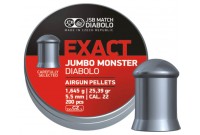 Пули для пневматики JSB Exact Jumbo Monster Diabolo 5,52мм 1,645г (200шт) 