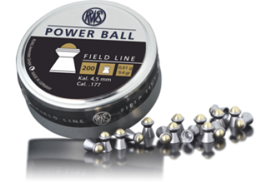 Пули для пневматики RWS Power Ball 4, 5мм 0, 61г (200шт)