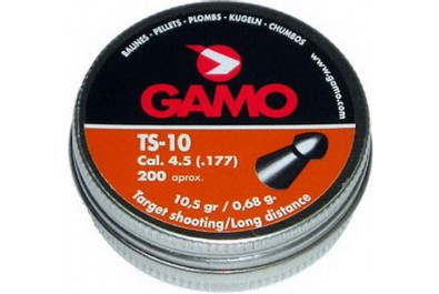 Пули для пневматики Gamo TS-10 4, 5 мм 0, 68 гр (200 шт.)