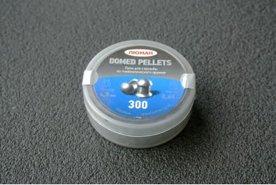 Пули Люман Domed Pellets 4, 5мм 0, 68г (300шт)