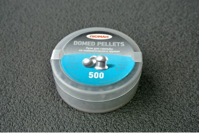 Пули Люман Domed Pellets 4, 5мм 0, 57г (500шт)