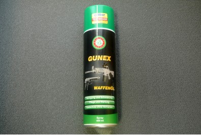 Масло оружейное Gunex Waffenol Spray, 400 мл