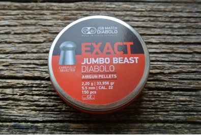 Пули для пневматики JSB Exact Jumbo Beast 5, 52мм 2, 2г (150шт)