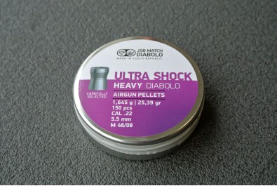 Пули для пневматики JSB Shock Heavy 5, 52мм 1, 645г (150шт)