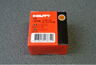 Патроны Hilti (коричневые) для LOM-S  5, 6х16 (100 шт)