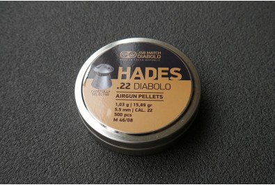 Пули для пневматики JSB HADES Diabolo 5, 5мм 1, 03г (500шт)