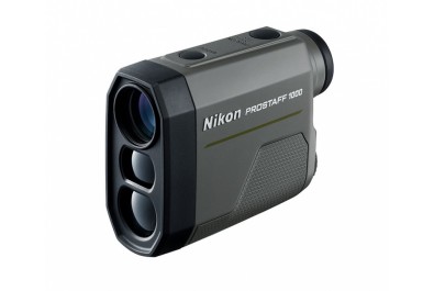 Дальномер Nikon PROSTAFF 1000, замер 5-910м., метры/ярды, без подсв., кратность х6, IPX4, бат. CR2, серый/черный, 130гр