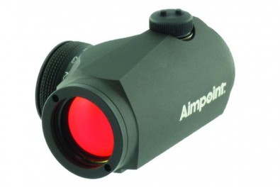 Коллиматорный прицел Aimpoint Micro H-1(2) без кронштейна (2MOA, 12ст.ярк., длина62 мм, вес84гр, )