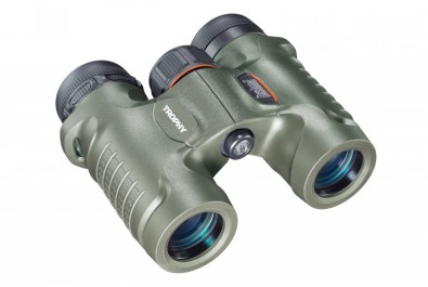 Бинокль BUSHNELL серии TROPHY 2016 10X28 ПРИЗМЫ ROOF, ЗЕЛЕНЫЙ DISC