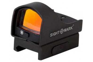 коллиматор Sightmark Mini панорамный, 5 ур. яркости подсветки, крепление на Weaver