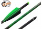 Стрела арбалетная карбоновая Centershot Toxic Carbon 22" Half Moon Nock